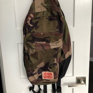 Obey Camo Skateboarding Backpack